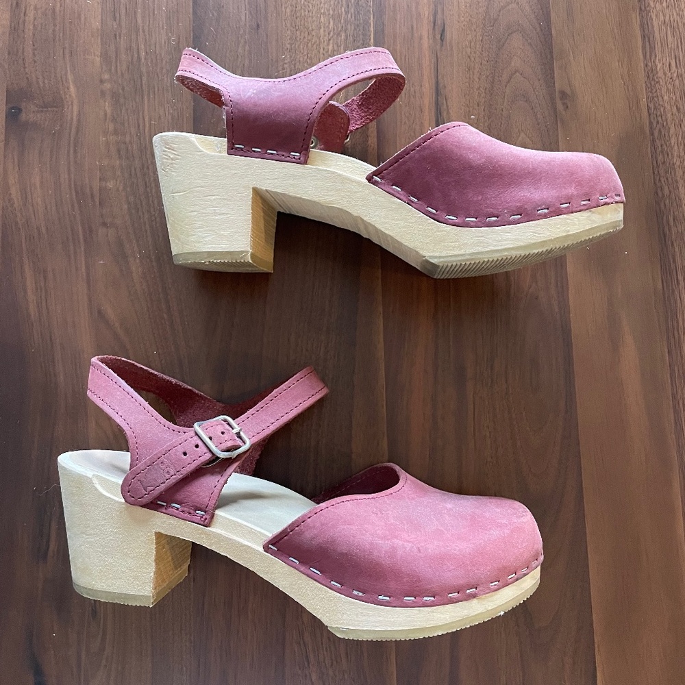Anthropologie Swedish clog